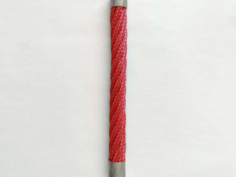 Канат комбінований 16 мм (6+1) поліамідний (червоний) Канат комбінований 16 мм (6+1) поліамідний (червоний)