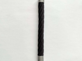 Канат комбінований 16 мм (6+1) поліамідний (чорний)