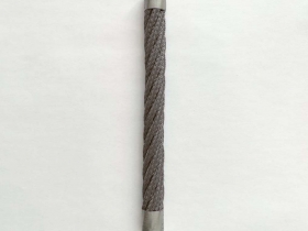 Канат комбінований 16 мм (6+1) поліамідний (сірий)